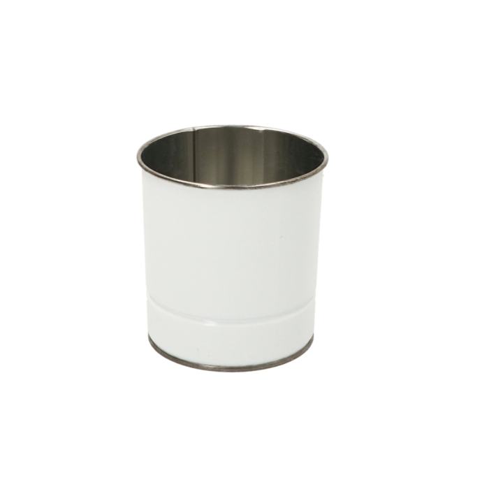 Product Image 1: 1 l konischer Eimer weiß/blank ohne Verschluß