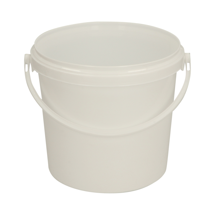Product Image 1: 1,1 l kunststoff Eimer weiß JET 11 ohne Deckel