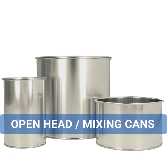 Mixing cans