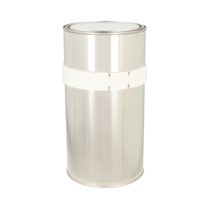 Product Image 1: Eine 1-Liter- und eine 325-ml-Dose mit Ø 108 mm, verbunden mit einem weißen Ring