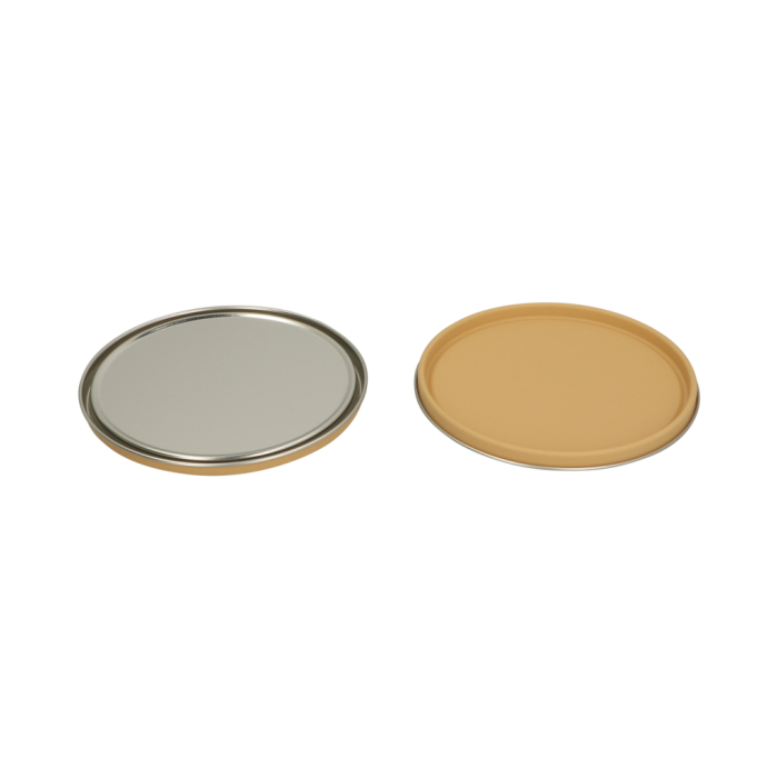 Product Image 1: Deckel Ø 180 mm TT blank/lackiert Klarlack - Packung 22 Stück